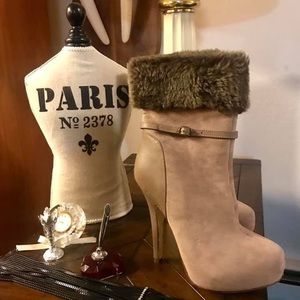 Brown High Heeled Shoes